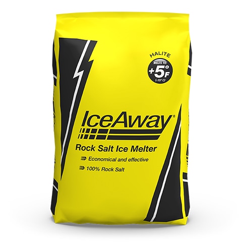 Front of IceAway® 50 lb.(22.7 kg.) Product Bag | IceAway®